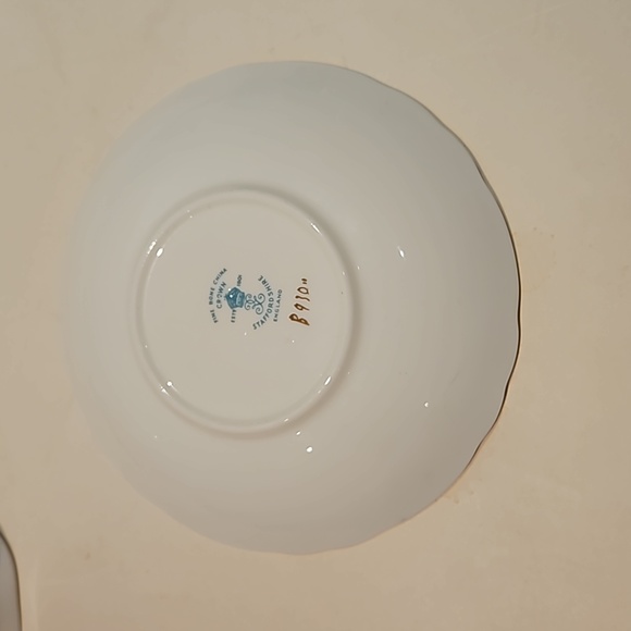 Crown  Stafford Shires tea cup and sauce. - Picture 9 of 9